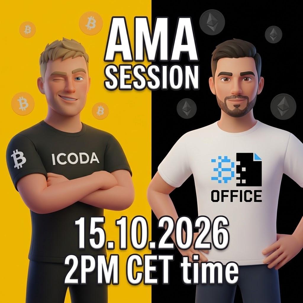 AMA session: ICODA × Crypto Office