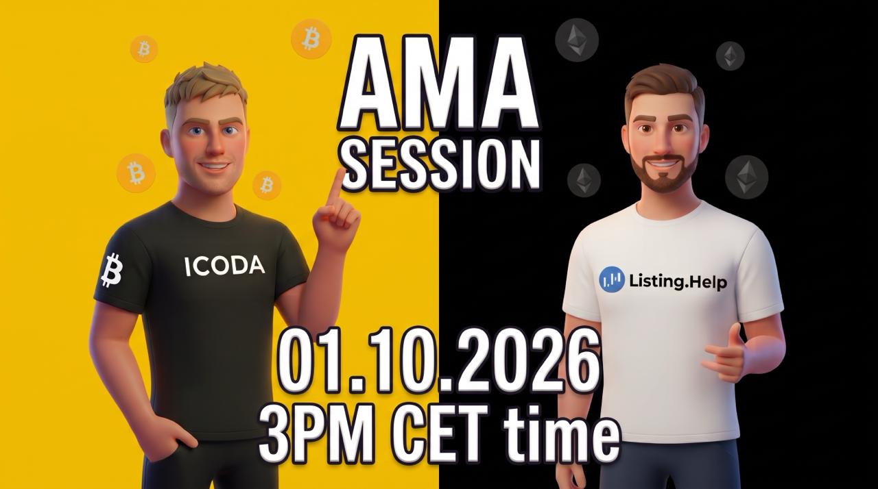 AMA session: ICODA × Listing.Help